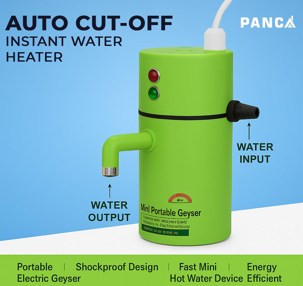 Instant Mini Water Heater – 1L Fast Heating Portable Geyser